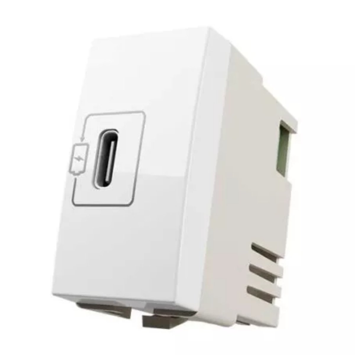 Modulo Tomada Carregador Usb-c 2a-bivolt Br Sleek Margirius