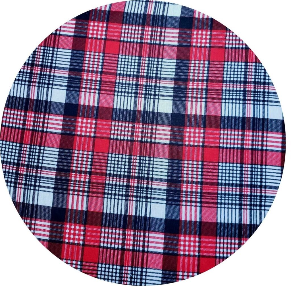 Kit 4 Capas Para Sousplat Xadrez Sol Da Noite 35cmx35cm - UN / 4