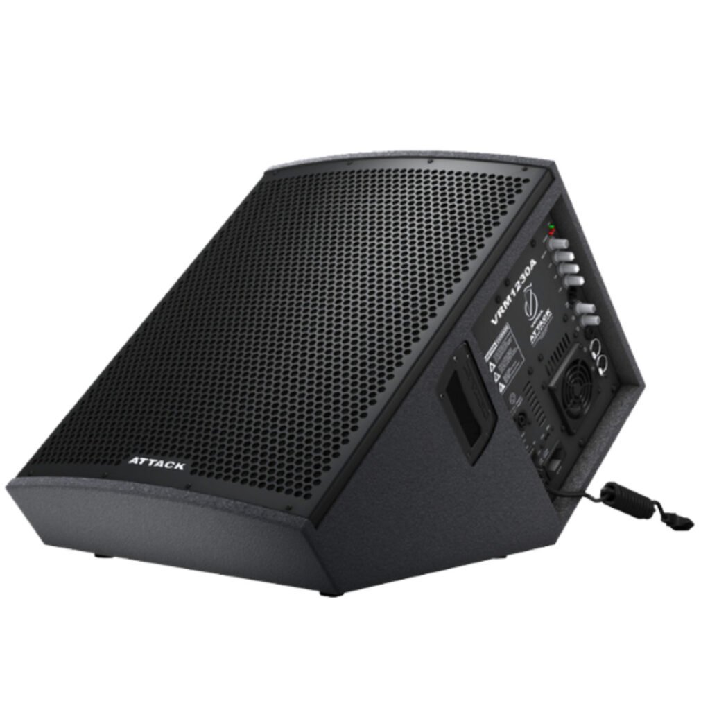 Caixa Retorno Amplificada Attack Vrm1230a - Monitor Palco Ativo 12 Polegadas 300 W Rms