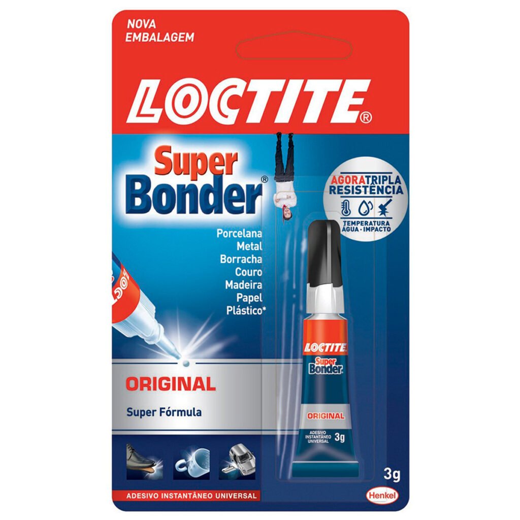 Adesivo Instantâneo 3g Super Bonder Original Loctite