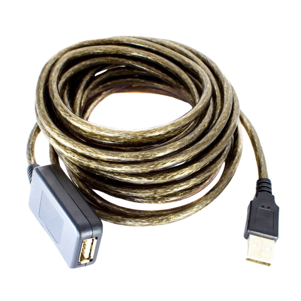 Cabo Usb Macho Fêmea Com Malha E Amplificador 2.0 10m Storm