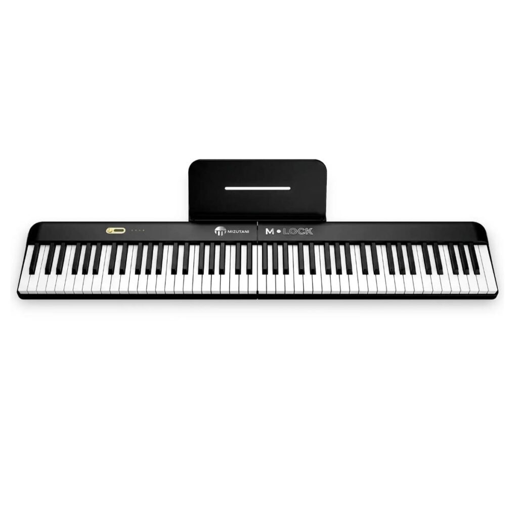 Piano Digital M-lock Preto Mizutani