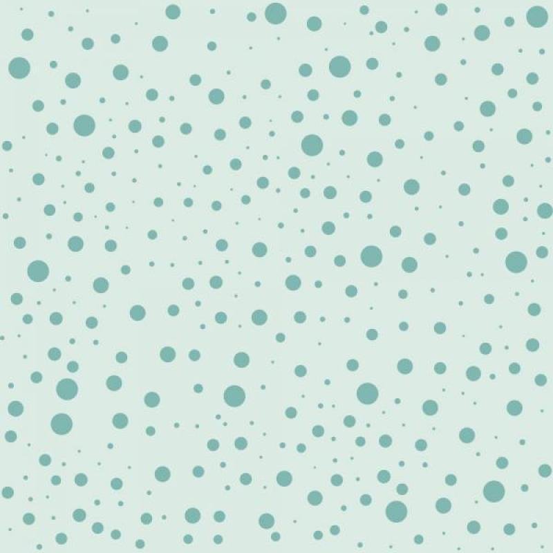 Papel De Parede Infantil Bolinhas Verde