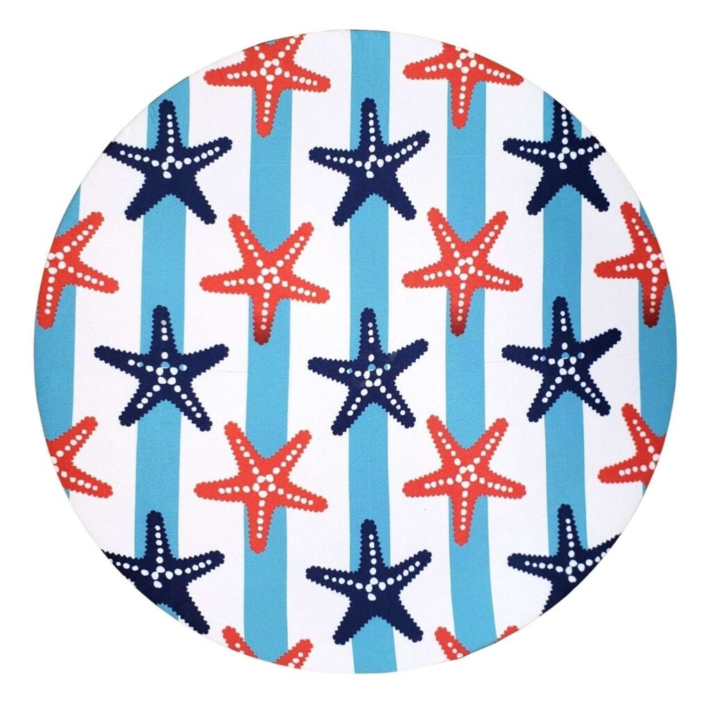 Kit 4 Capas Para Sousplat Replica Estrela Do Mar 35cmx35cm - UN / 4