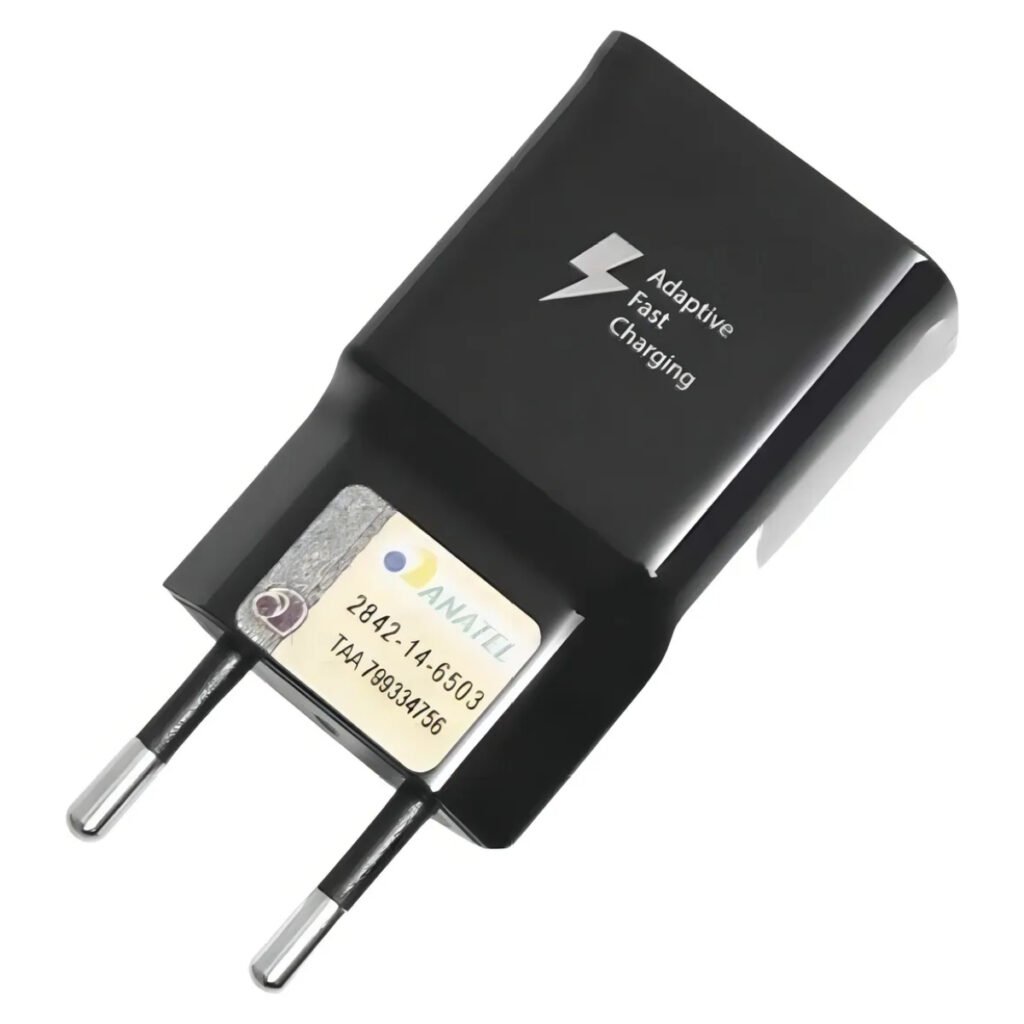 Carregador Tomada Usb Duplo Preto Flex