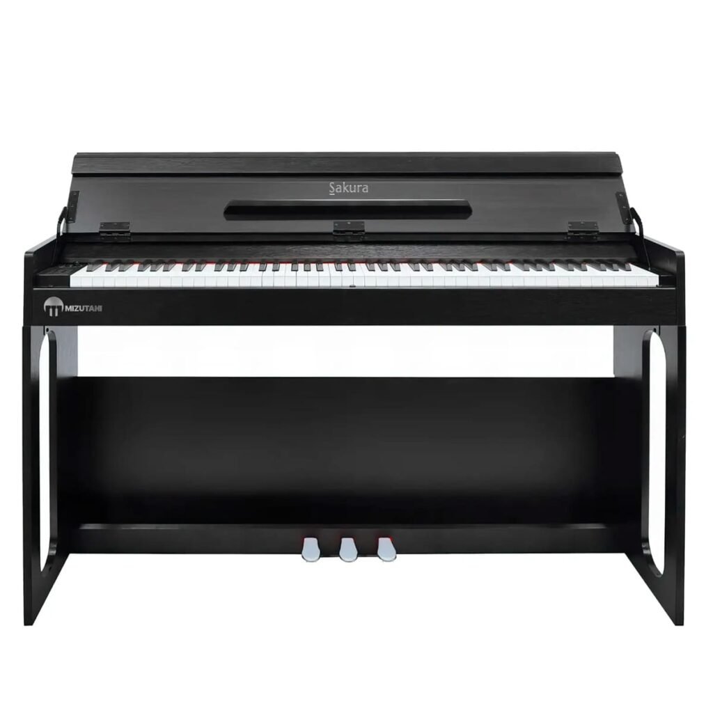 Piano Digital Sakura Preto Mizutani