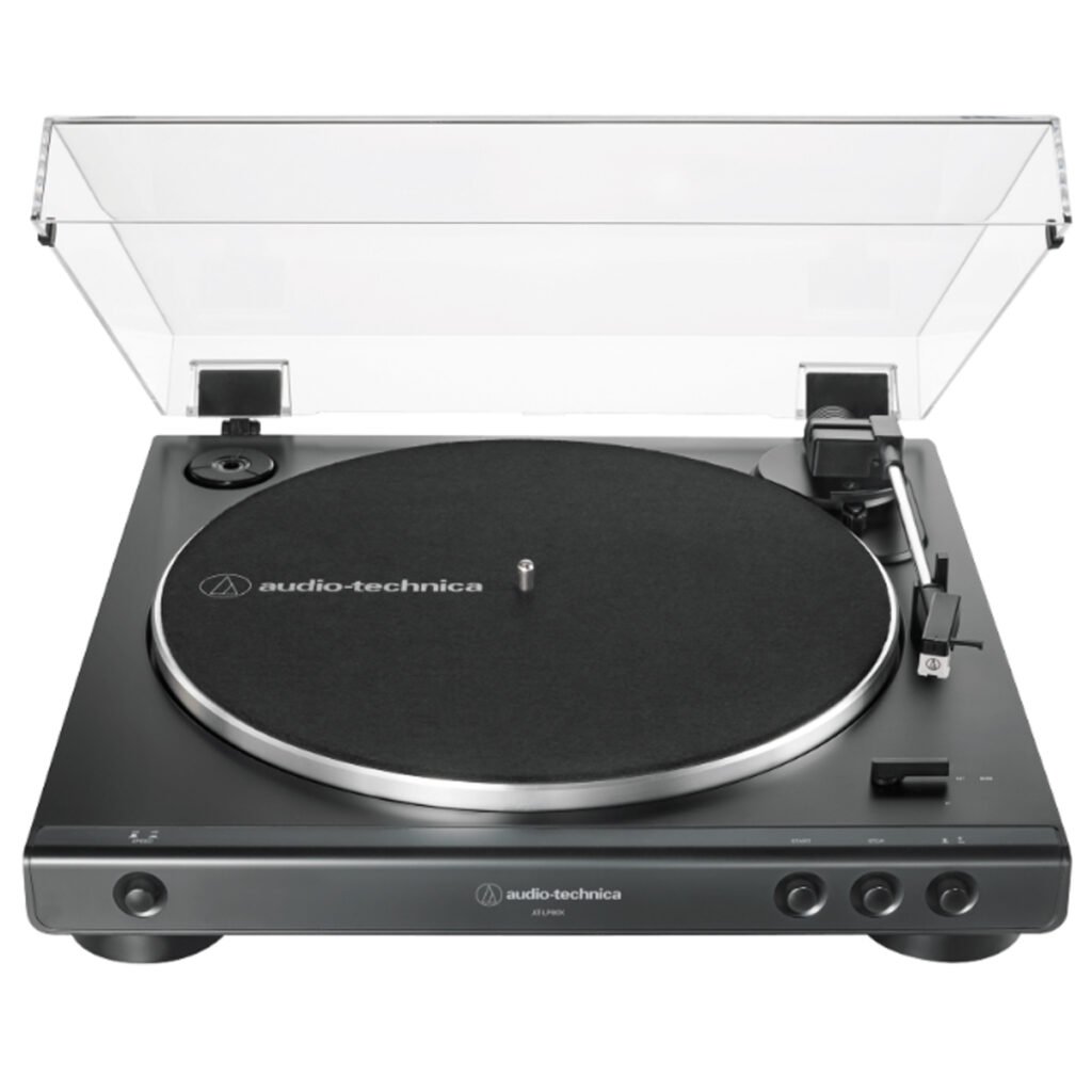Toca Discos Automático Atlp60x Preto Audiotechnica