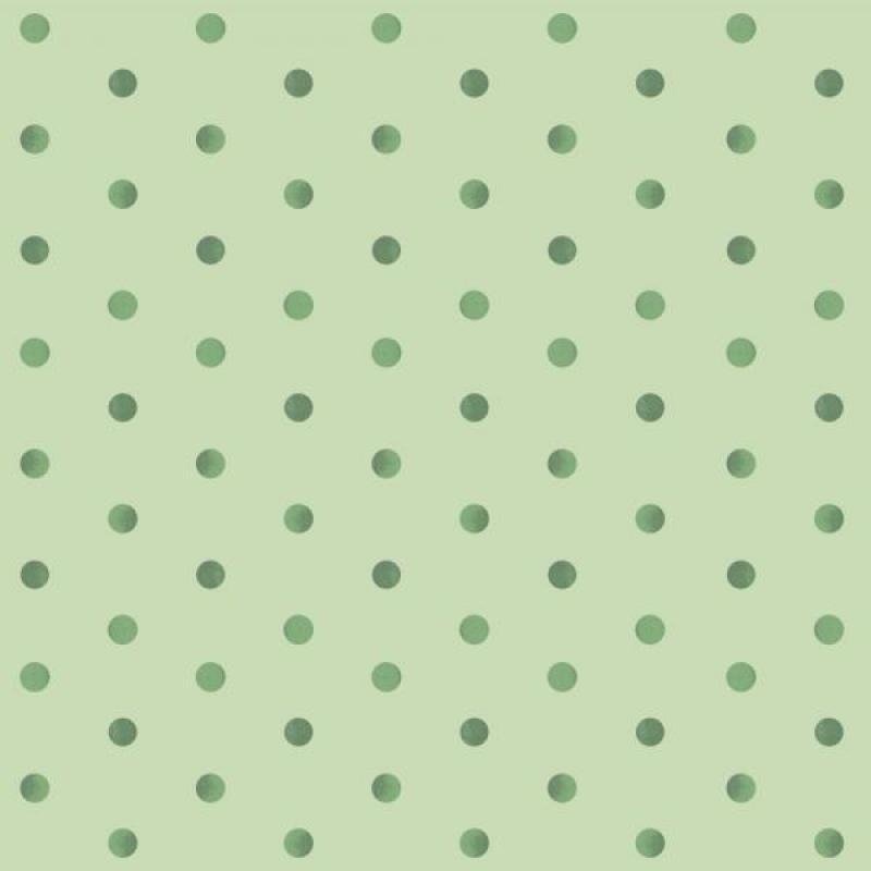Papel De Parede Infantil Bolinhas Verde Degrade
