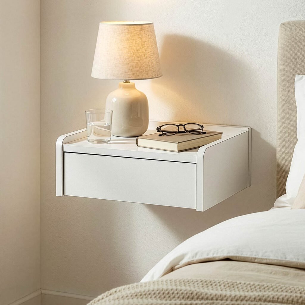 Mesa Cabeceira "paris" Suspensa Mdf
