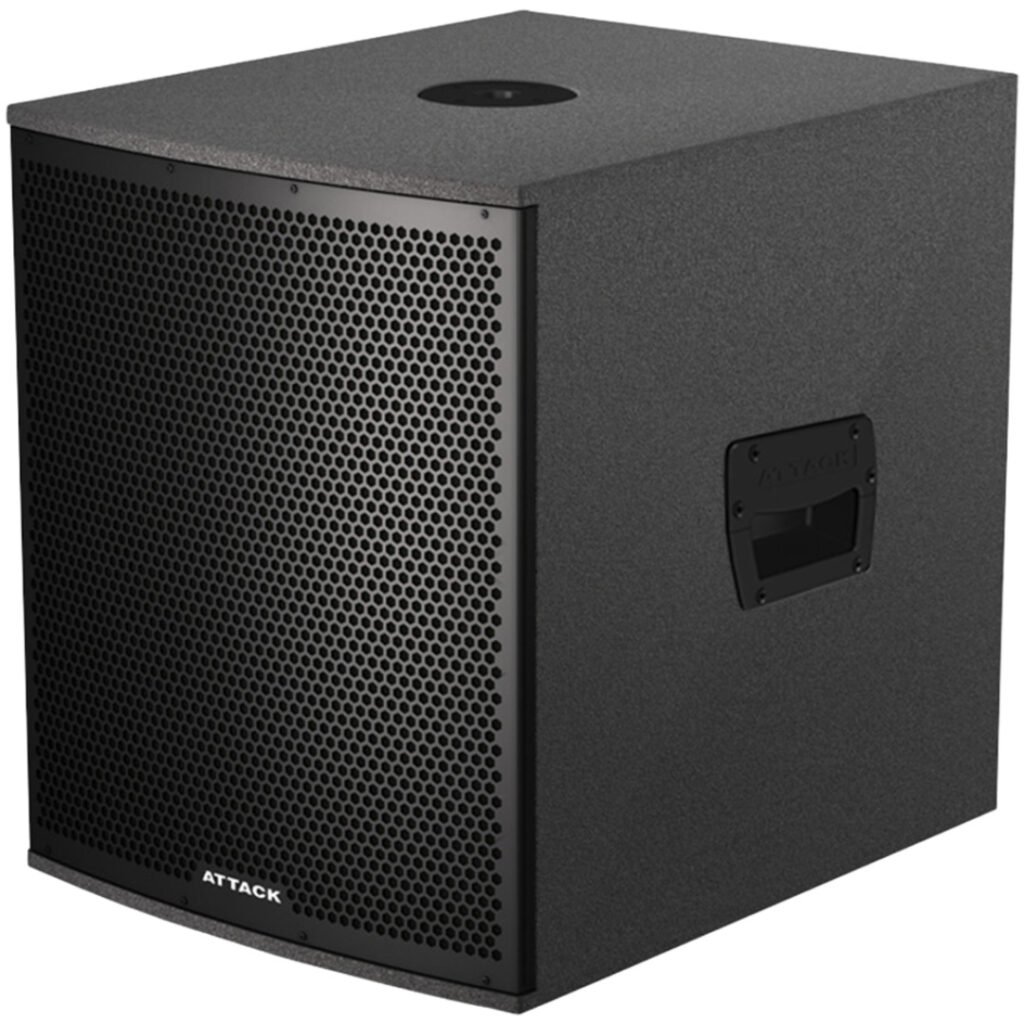 Subwoofer Attack Vrs1510a - Caixa  Ativa / Amplificada 15 Polegadas 1.000 W Rms