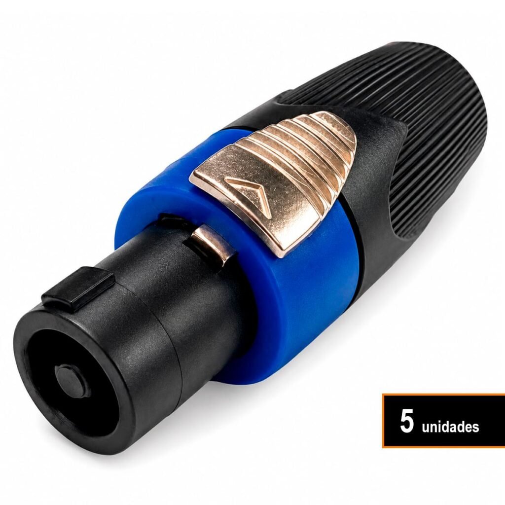Plug Spk 4 Polos Azul 05 Unidades Storm