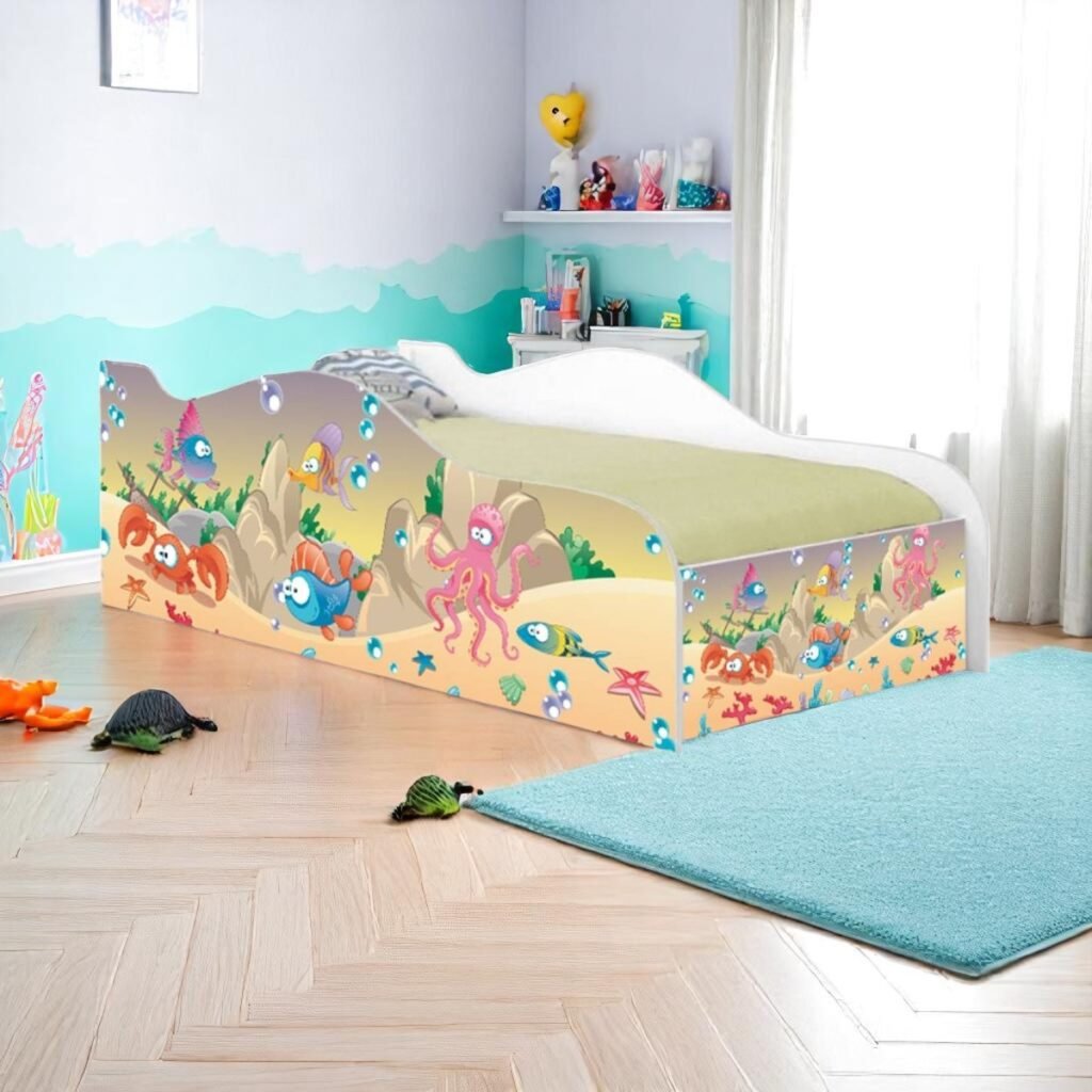 Cama Mobili Infantil Fundo Do Mar Feliz