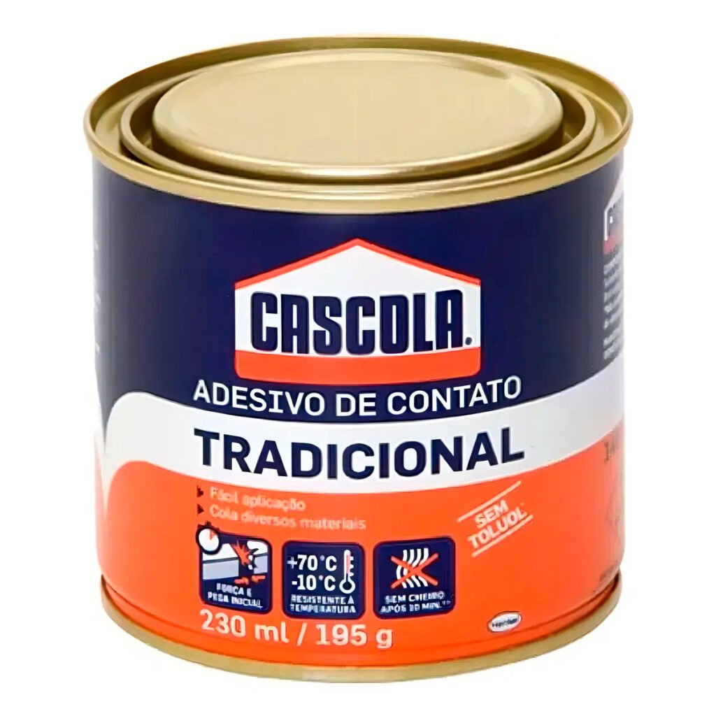 Cola De Contato Tradicional Sem Toluol 195g Cascola