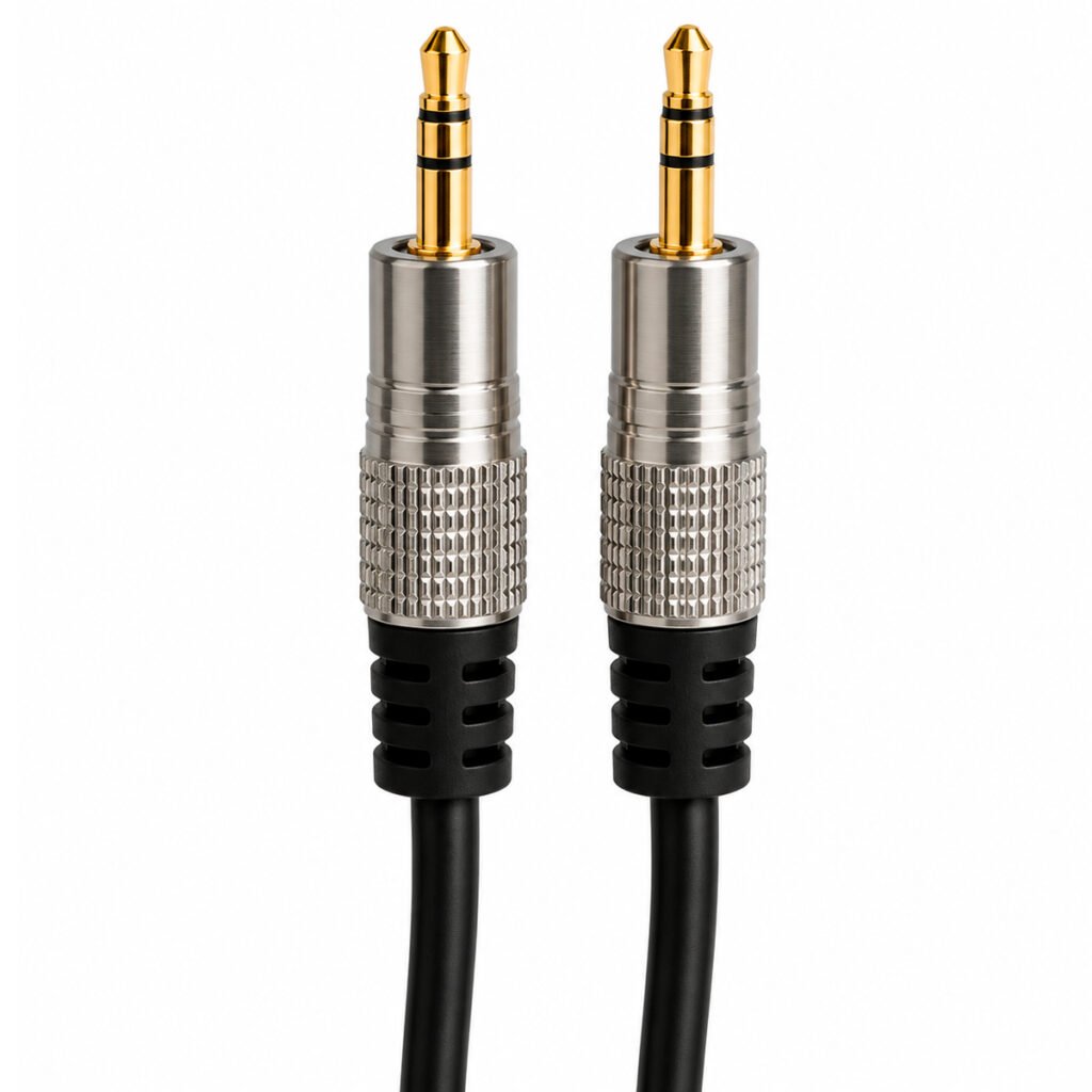 Cabo P2 X P2 Stereo Gold Metal 3,0m Storm