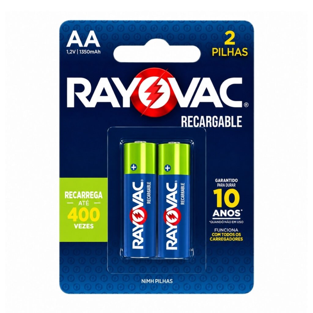 Pilha Rec Eco Rayovac Aa2  Cart 2 Sm-24