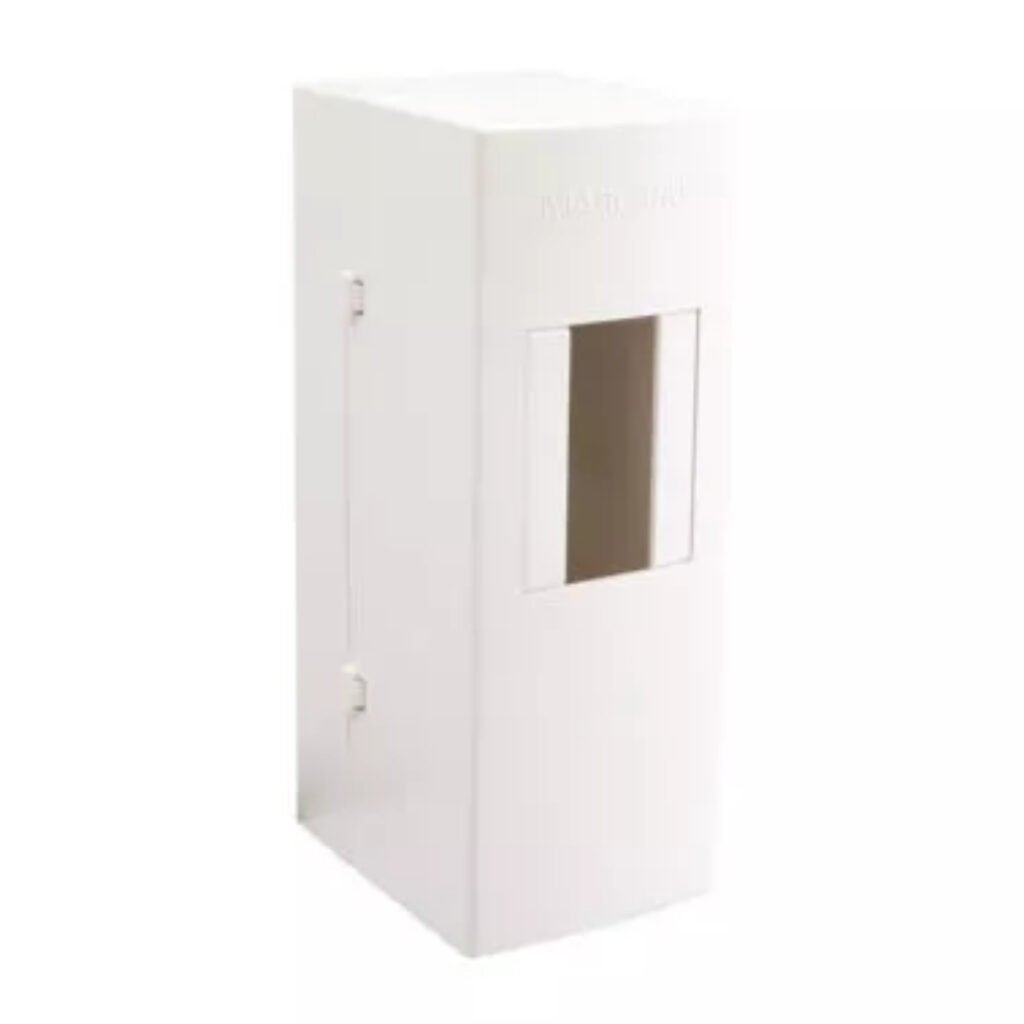 Caixa Sobrepor Slim Branco Corte P/ Disjuntor Cp2-00 Margirius