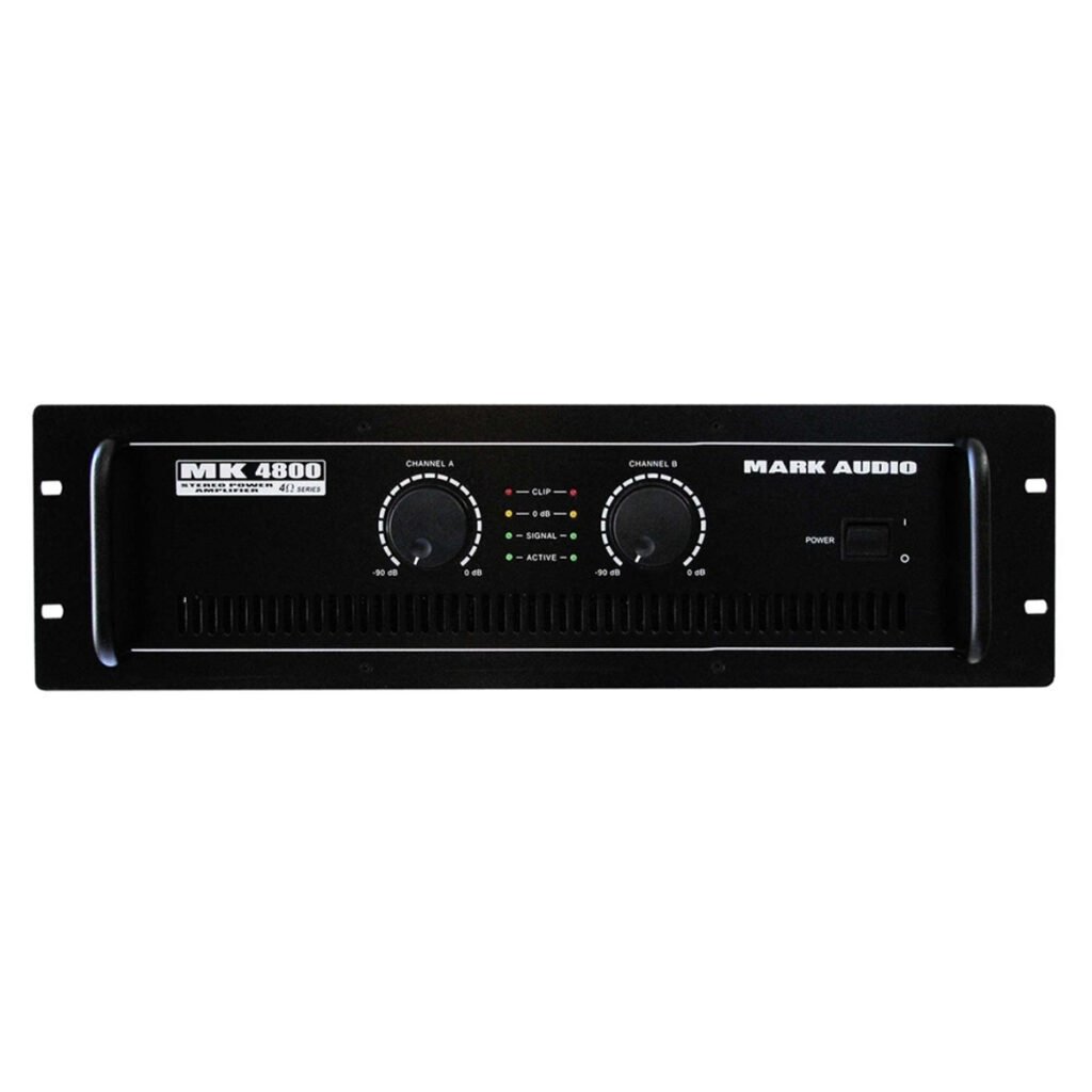 Amplificador Potência 800w Rms Mk4800 Mark Audio