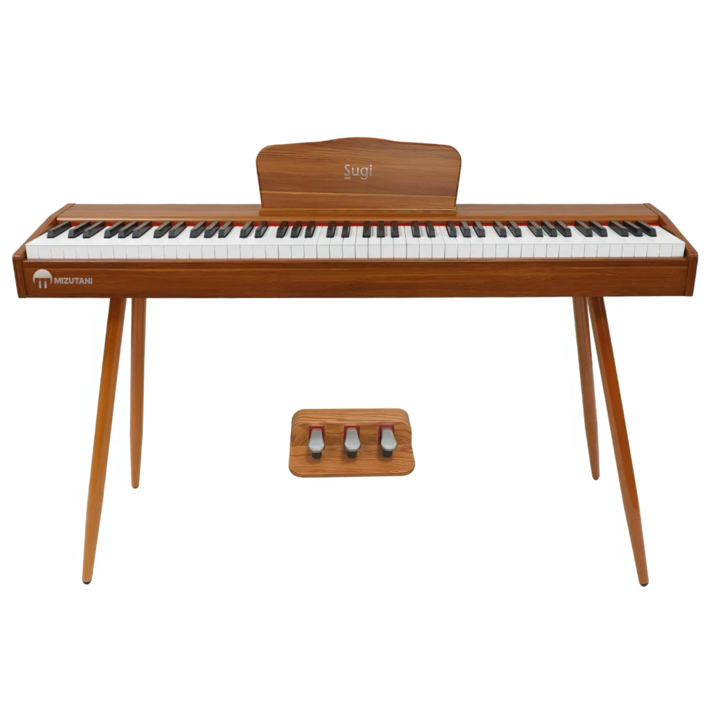 Piano Digital 88 Teclas Sugi Marfim Mizutani