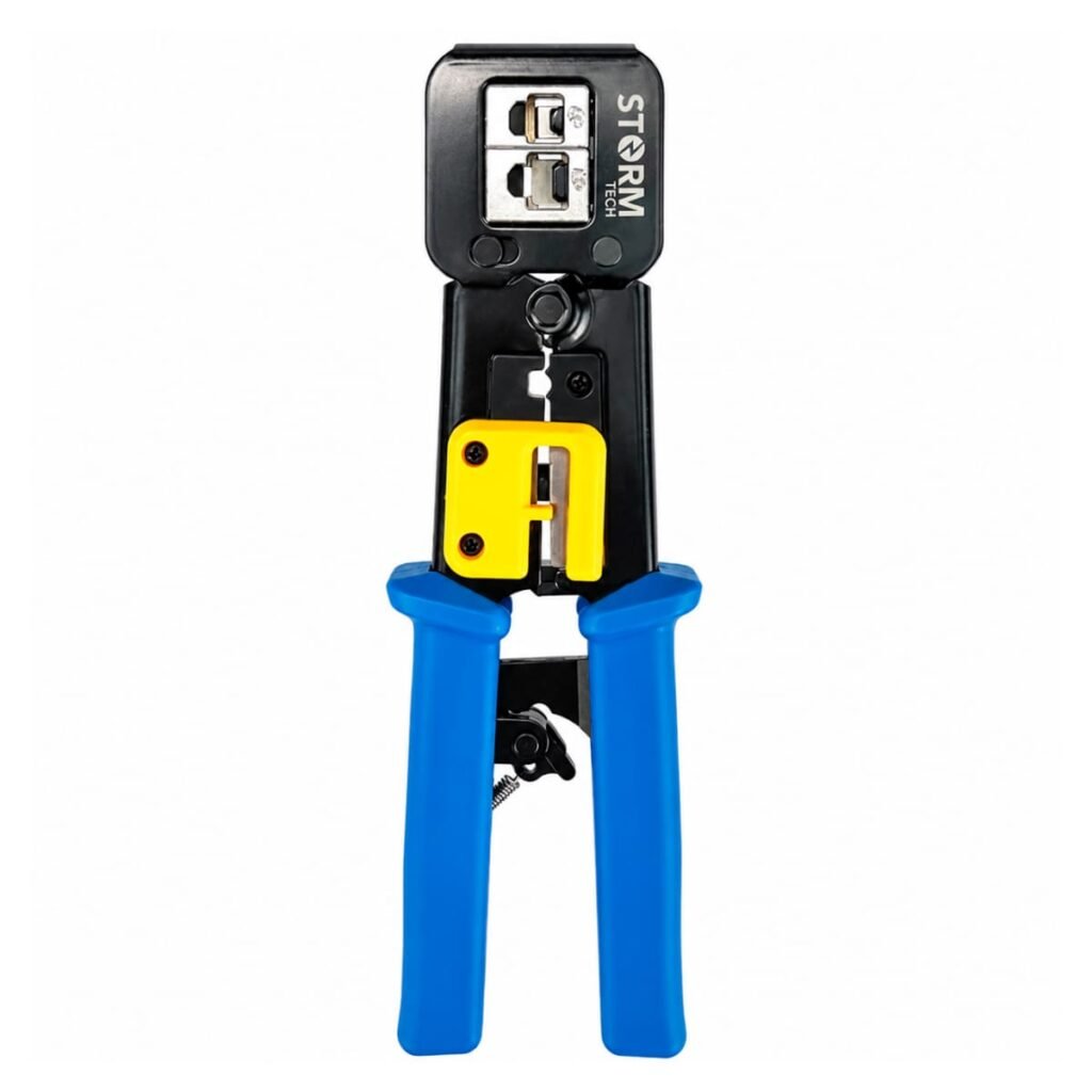 Alicate Para Crimpagem De Conectores Rj45 Rj12 Rj11 Storm