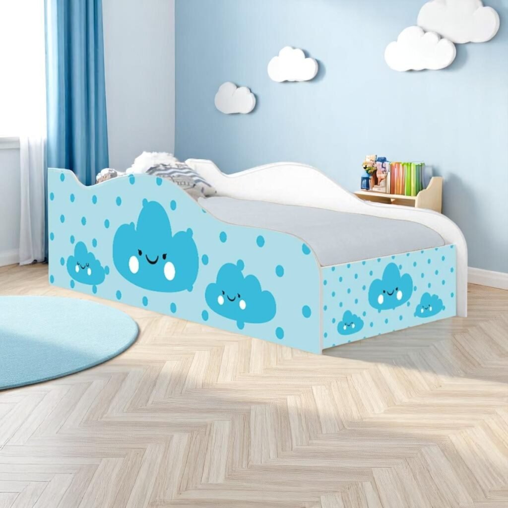 Cama Mobili Infantil Nuvenzinha Menino