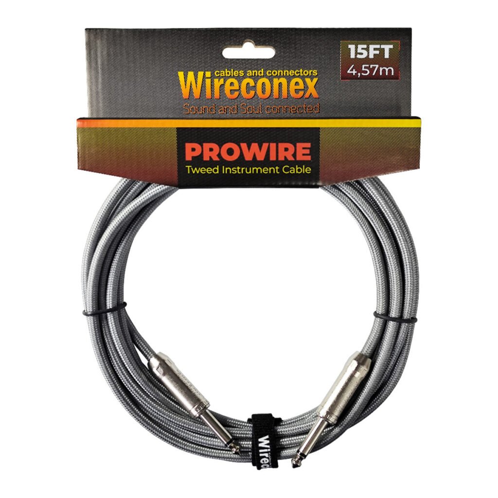 Cabo P10 Prowire Tweed Prata 6,10m Wireconex