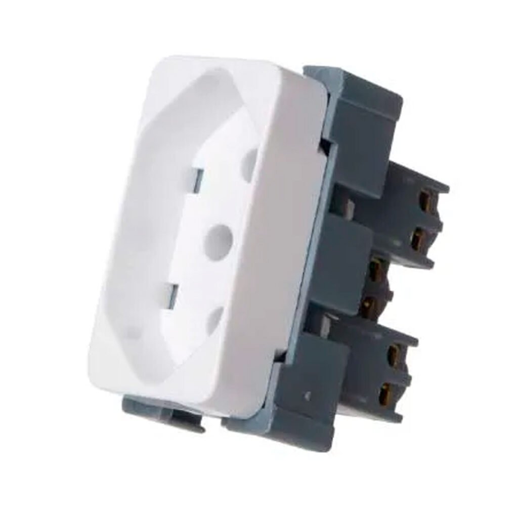 Tomada Padrao Brasileiro 2p+t 20a-250v Br B3 Margirius