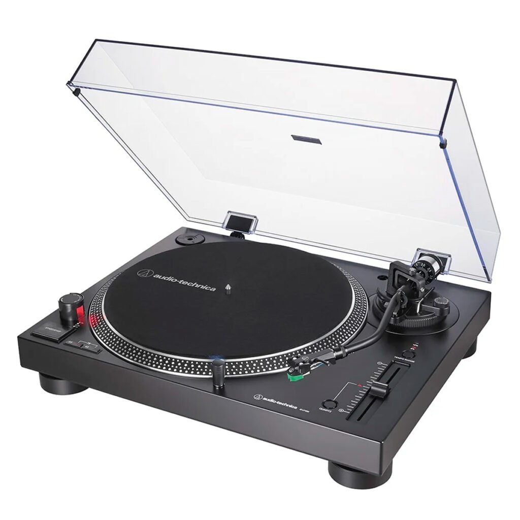 Toca Discos Manual Atlp120xusb Preto Audiotechnica