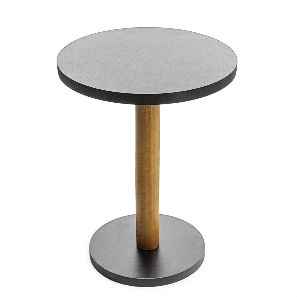 Mesa 1 Pé - Preto - 33cm
